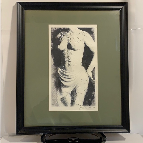 Other - Art framed Nude class stencil